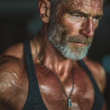 Професионален инструктор работи с възрастни клиенти в йога студио